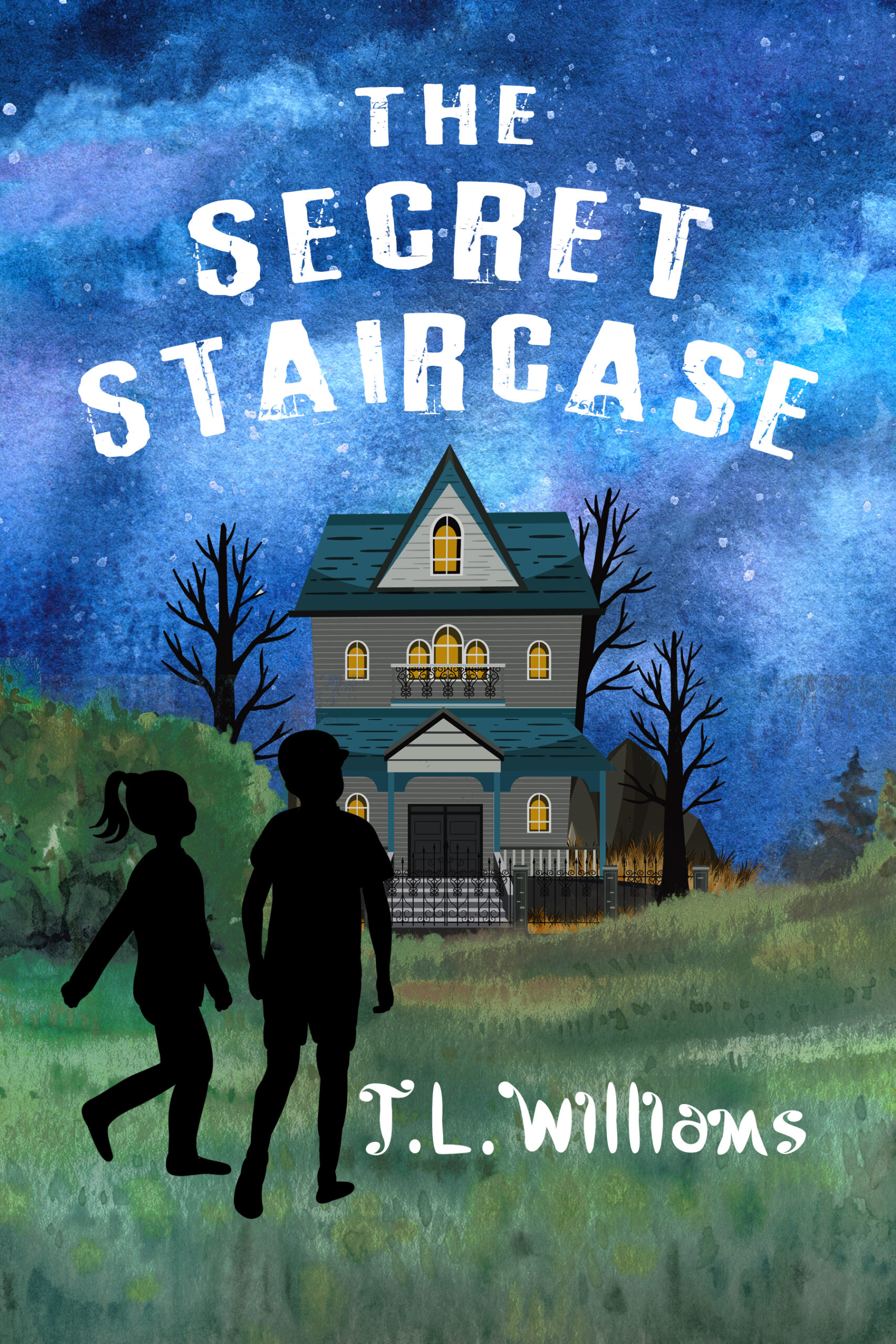 The Secret Staircase book cover by J.L Williams